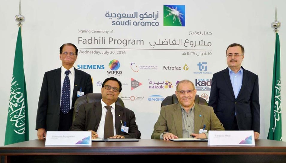 CEO Leads Signing Ceremony of Mega Gas Project at Fadhili