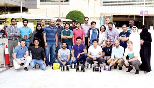 Saudi Aramco Team Shares Robotics Knowledge