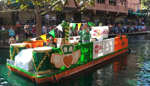 San Antonio Goes Green for St. Patrick’s Day