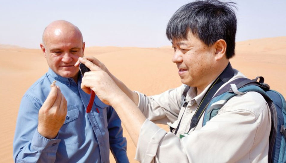 Japanese Dryland Researchers Visit Saudi Aramco