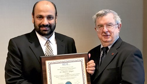 Khogeer Elected as the First Arab Fellow of the American Institute of Chemical Engineers