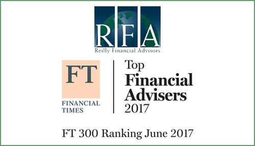 Reilly Financial Advisors Announced in Financial Times Top 300