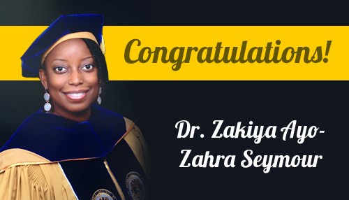 Dr. Zakiya Ayo-Zahra Seymour Inducted into Georgia Tech Council of Outstanding Young Engineering Alumni