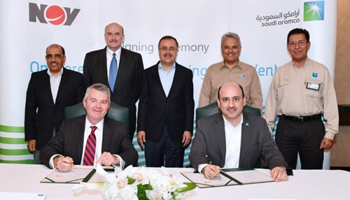 Saudi Aramco and NOV Sign Joint Venture Agreement