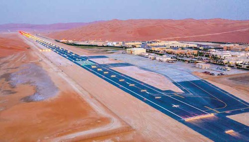 Shaybah Airstrip a Logistical Achievement