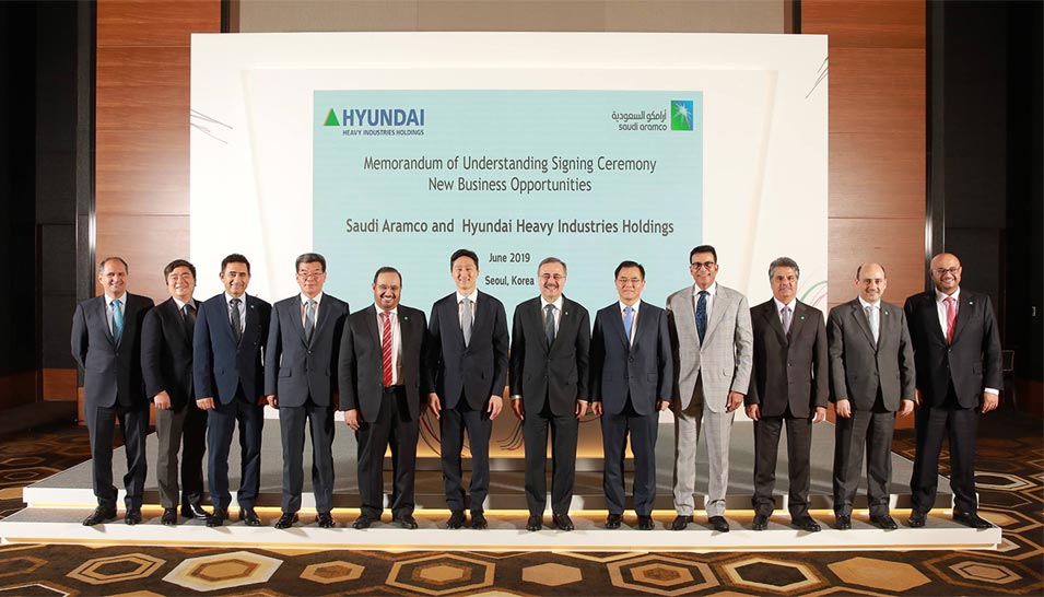 Saudi Aramco Signs 12 Agreements with South Korean Partners Worth Billions of Dollars