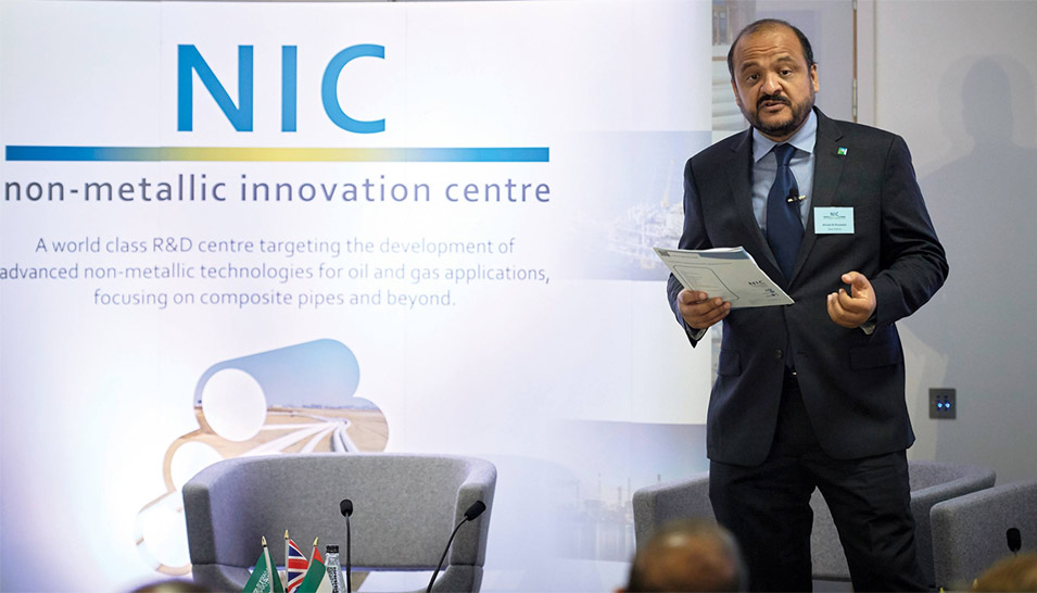 TWI, Saudi Aramco and ADNOC open Nonmetallic Innovation Center in the UK