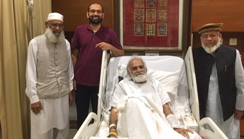 SAEEA Visits Ailing Member Saeed Bin Arif