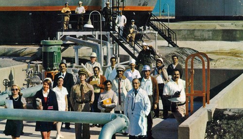 Recognize Anyone from this 1973 Aramco Magazine Cover Photo?