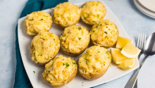 Crab Stuffed Potatoes: The Abqaiq Cookbook - 1973