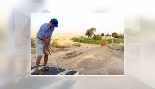 An ‘American Caddie’ Tees off in ‘Udhailiyah