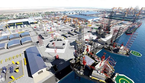 Ras Al-Khair Maritime Complex Turns to Nonmetallic