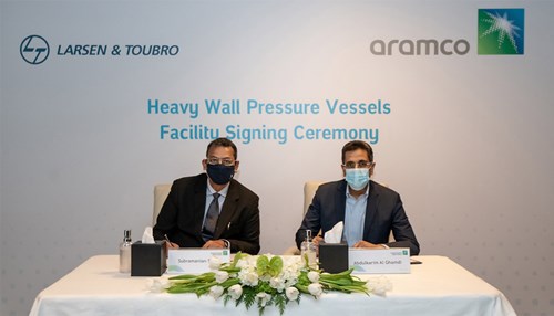 Aramco and Larsen & Toubro to Collaborate on Manufacturing Sector Development