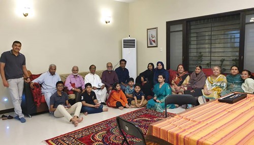 Eid Milan: Mini Reunion at Mirajuddin Khan’s Residence