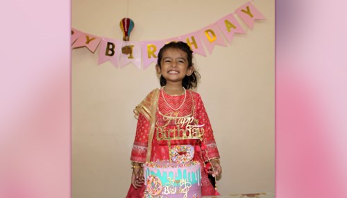 Ayra Khan Celebrates Her 3rd Birthday
