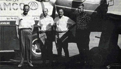 Pilot Completes Survey of Hofuf - 1961