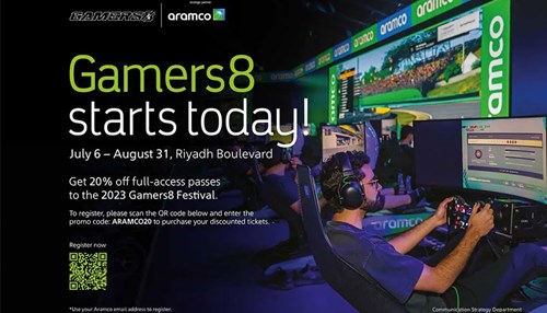 Aramco Appointed as a Strategic Partner for Gamers Without Borders and Gamers8 The Land of Heroes Festival
