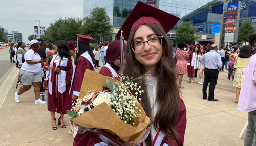 Sereen Younis Graduated from High School