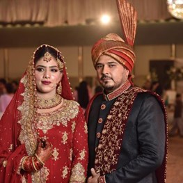 Kamran Ahmed Khan Weds Bushra Irshad