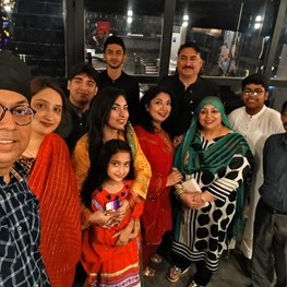 Shah Family Celebrates Eid Milan