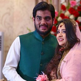 Taha Ahmed Khan Weds Samia Siddiqui