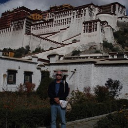 Lou Spencer in Tibet